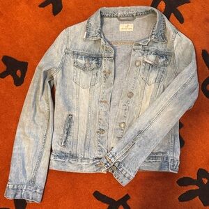 Marine Layer Light Wash Denim Jacket